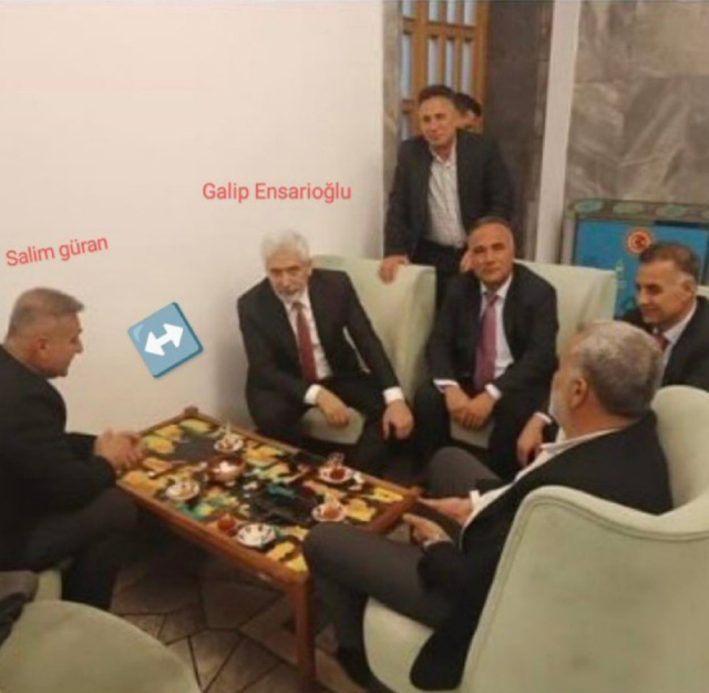 Salim Güran'la fotoğrafı ortaya çıkan AK Partili Ensarioğu: Sanki ben öldürmüşüm gibi konuşuluyor.