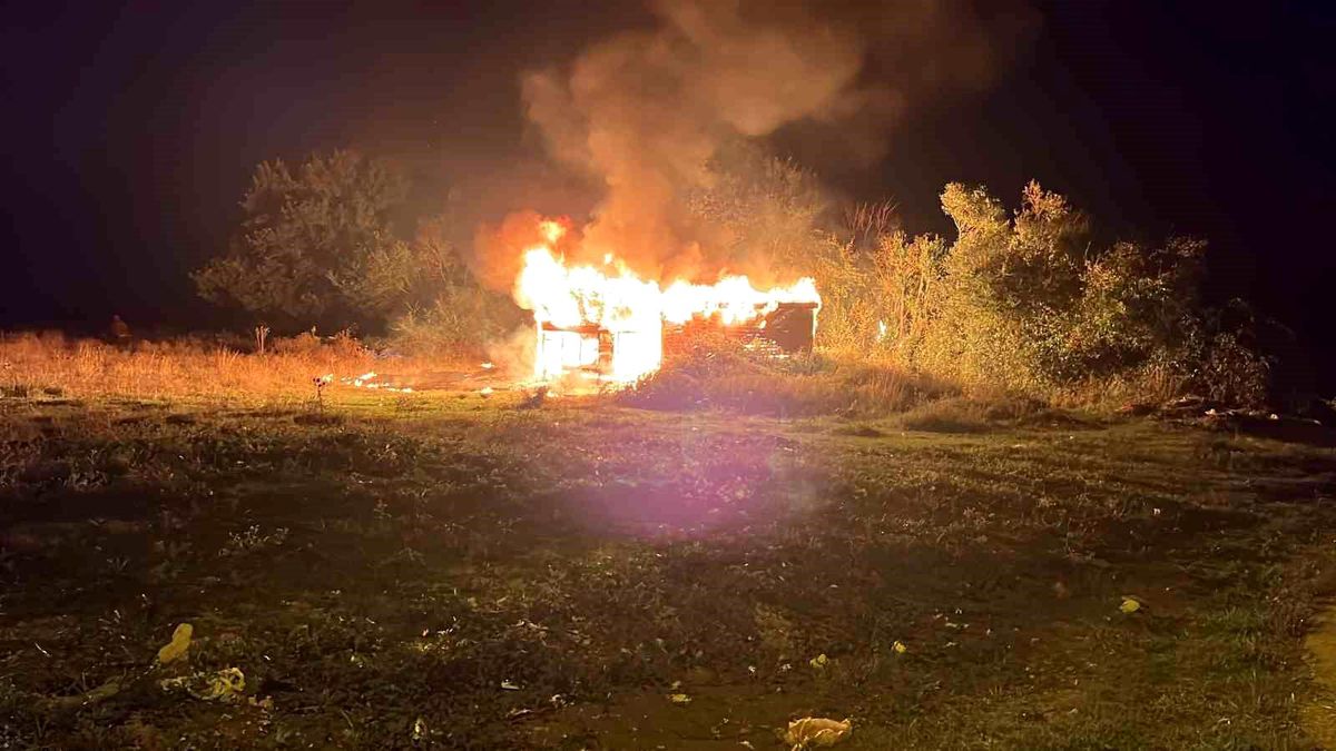 Sinop\'ta Baraka Yangını