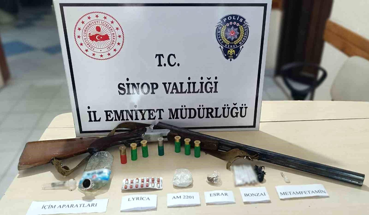 Sinop\'ta Uyuşturucu Operasyonu: İki Gözaltı