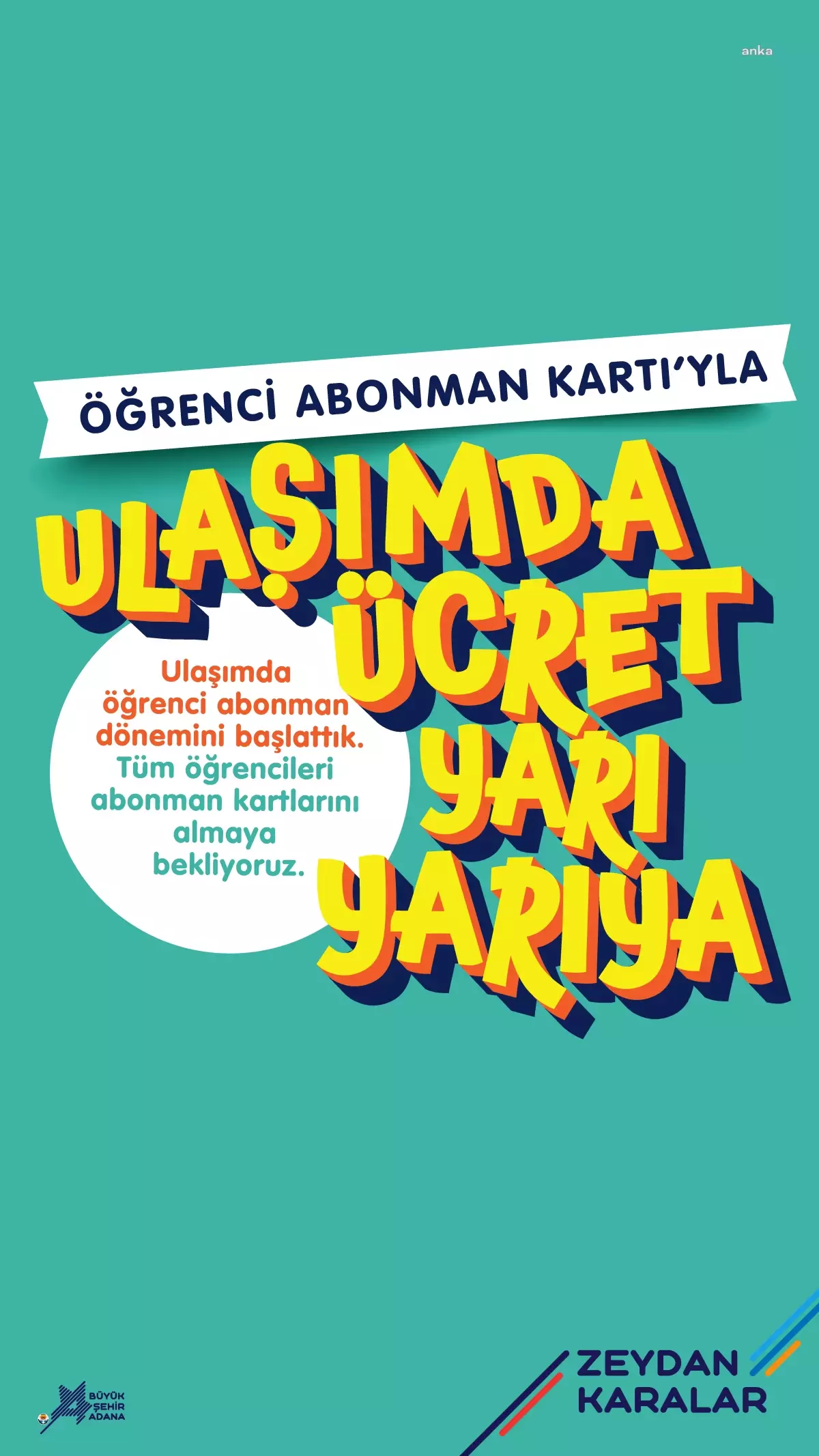 Adana\'da Öğrenci Ulaşımını Kolaylaştıran Abonman Kartı Uygulaması Başladı