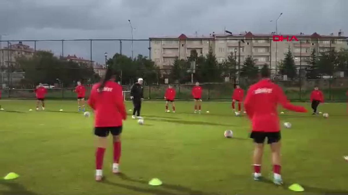 U19 Kadın Milli Takımı Erzurum\'da Kamp Yapıyor