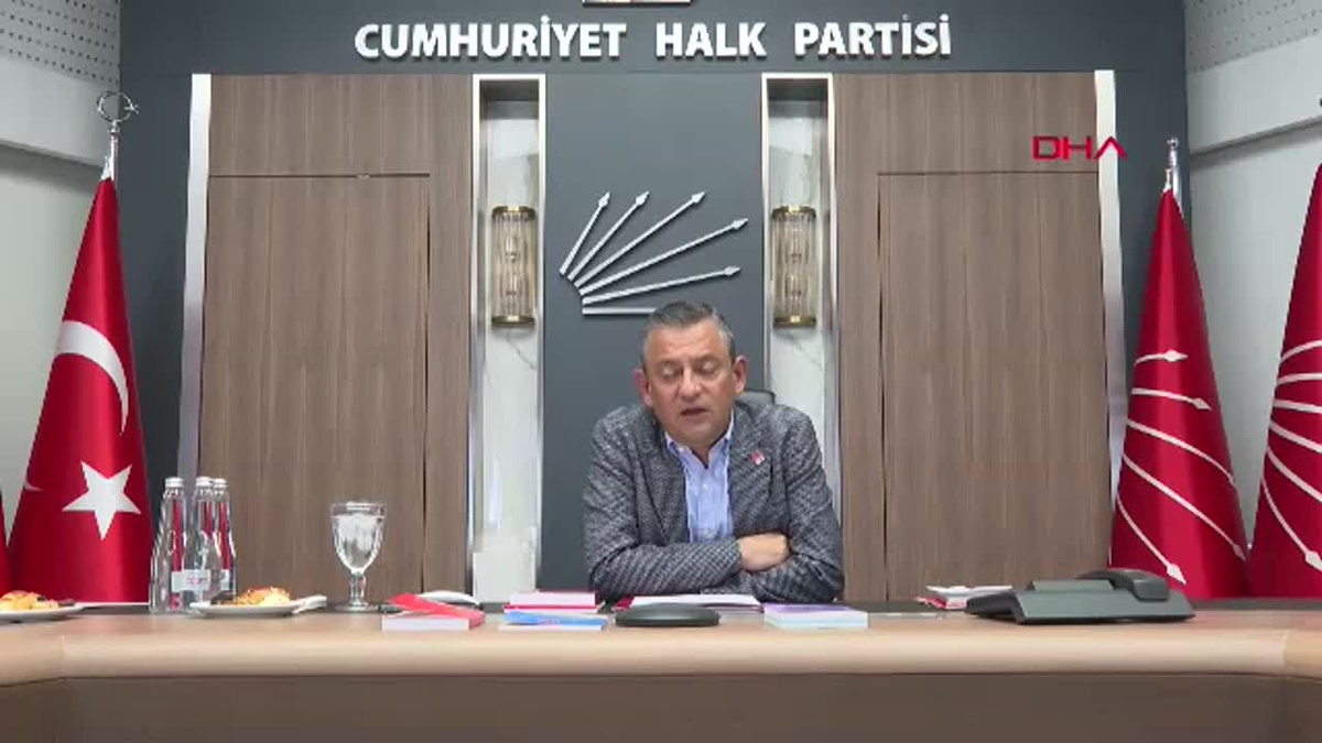 Özgür Özel\'den Adalet Toplantısı