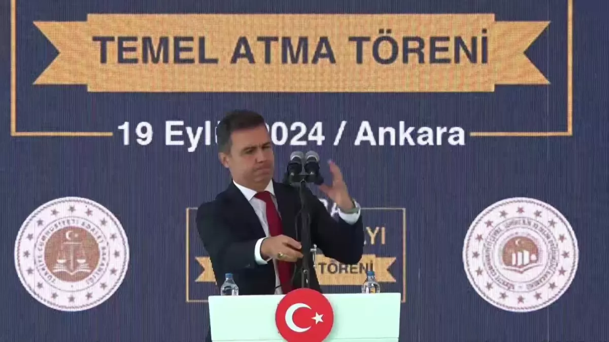 Yeni Adalet Sarayı\'nın Temeli Atıldı