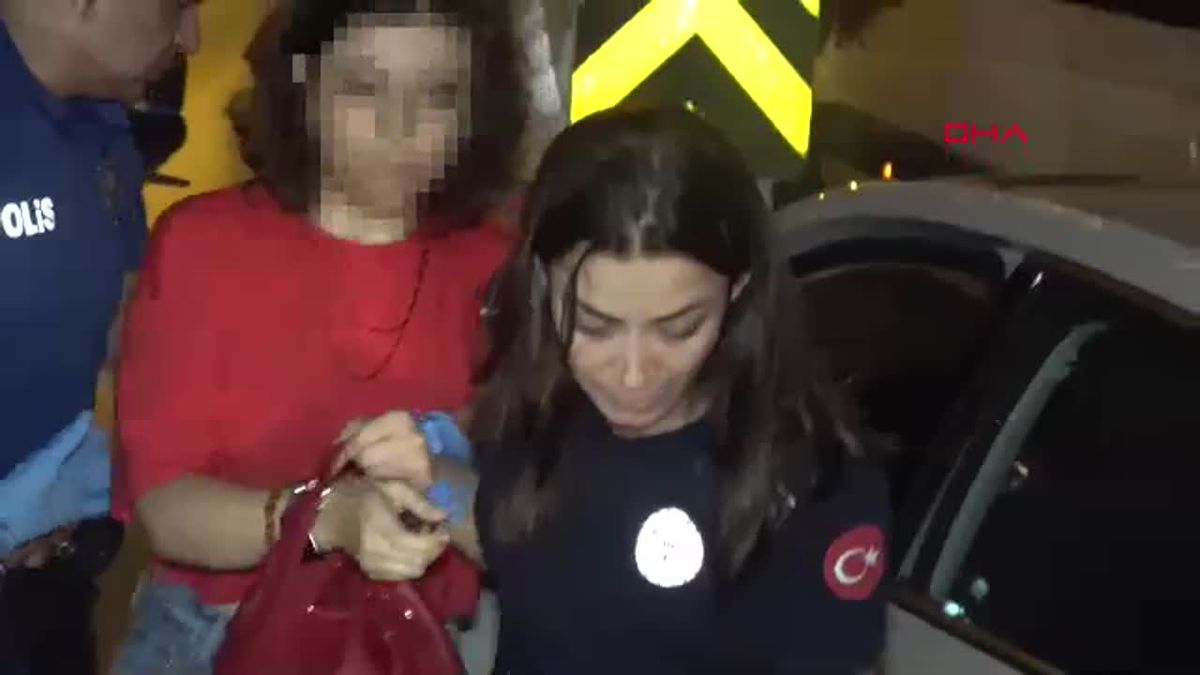 Antalya\'da Kriz Geçiren Sürücü Kaza Yaptı