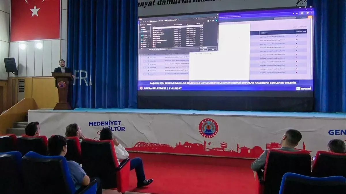Bafra Belediyesi\'nden Yeni Dijital Sistem