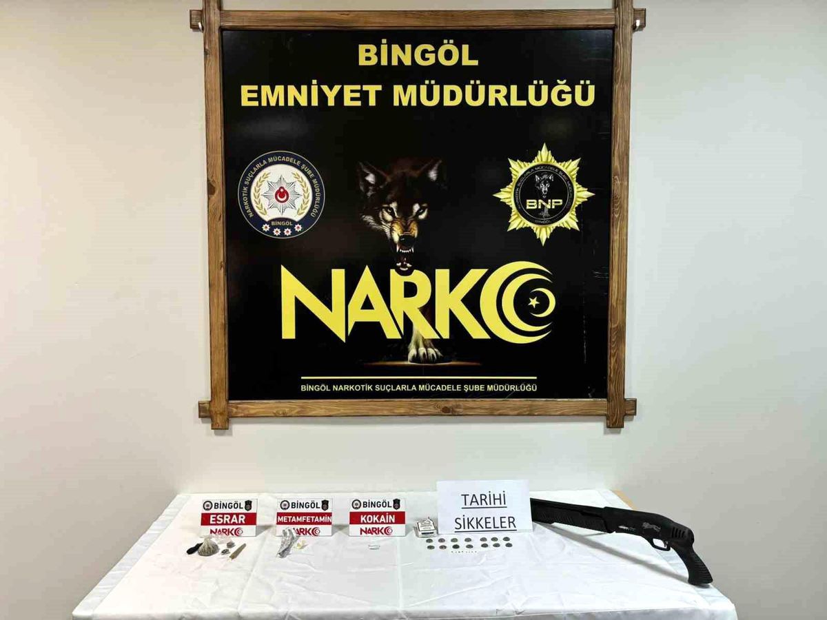 Bingöl\'de Uyuşturucu Operasyonu: 6 Tutuklama