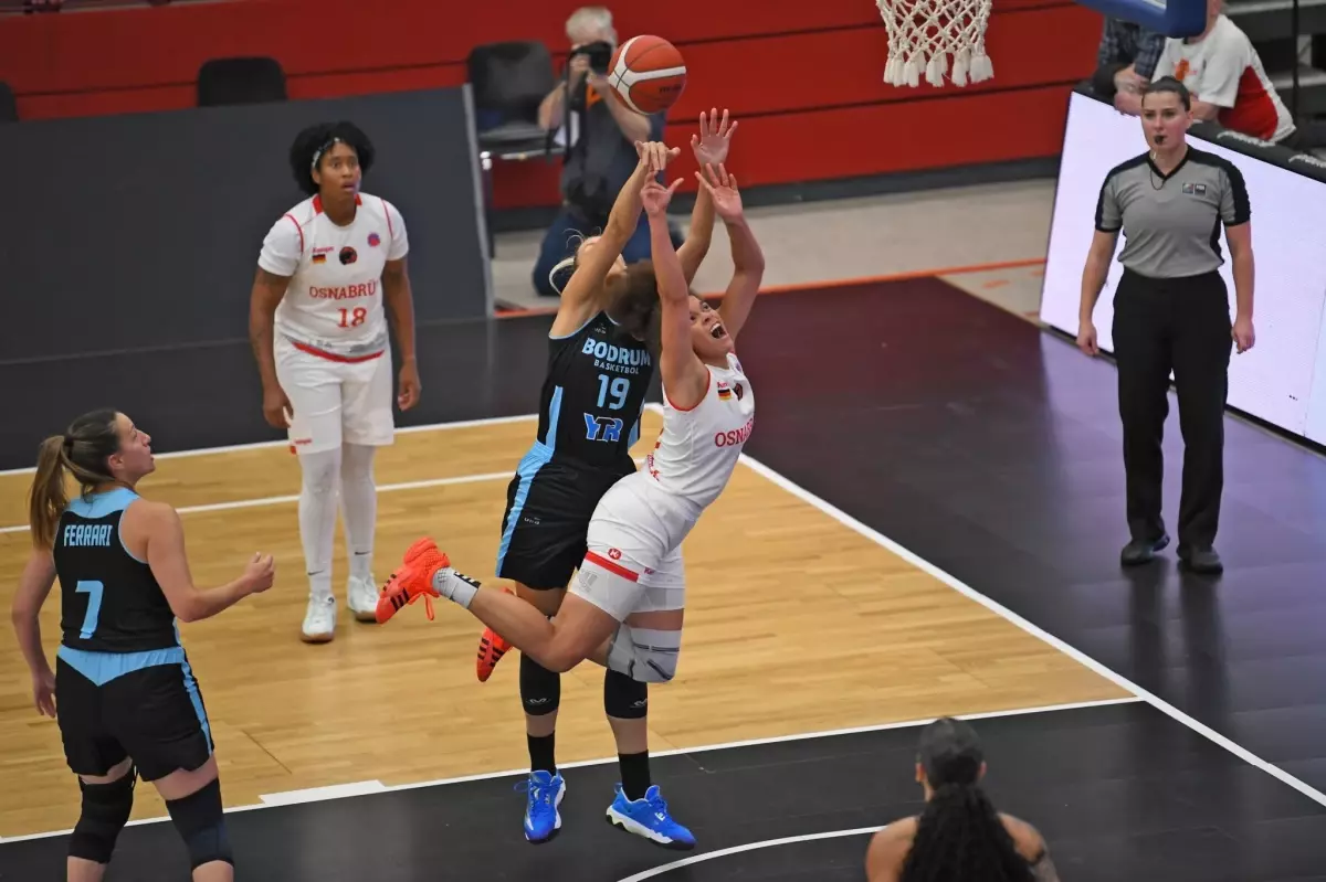 Bodrum Basketbol Avrupa\'da Farklı Galip