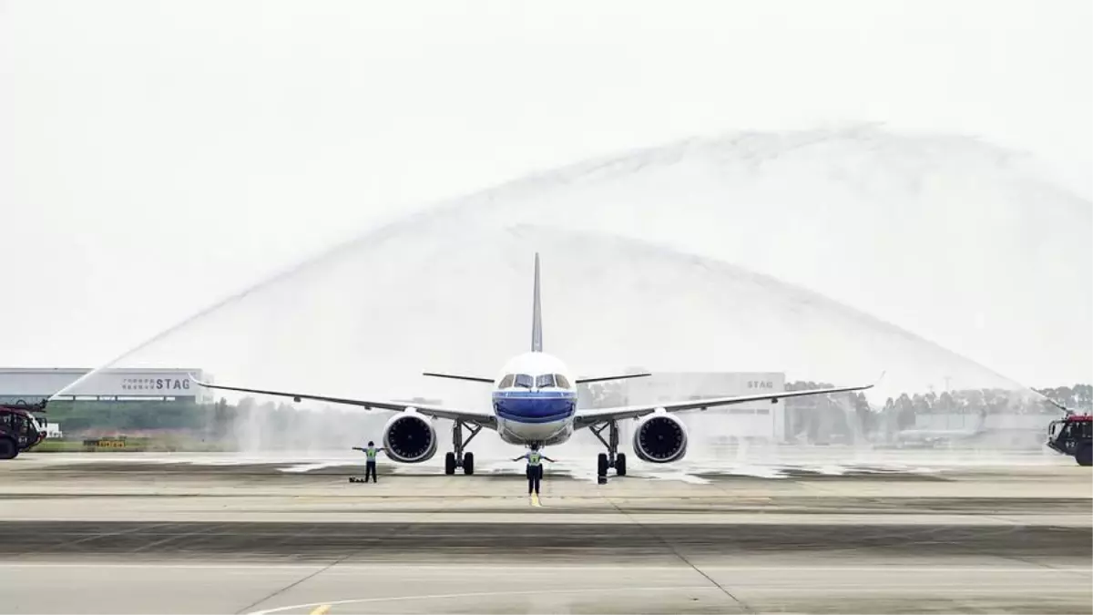 China Southern\'dan C919 ile İlk Uçuş