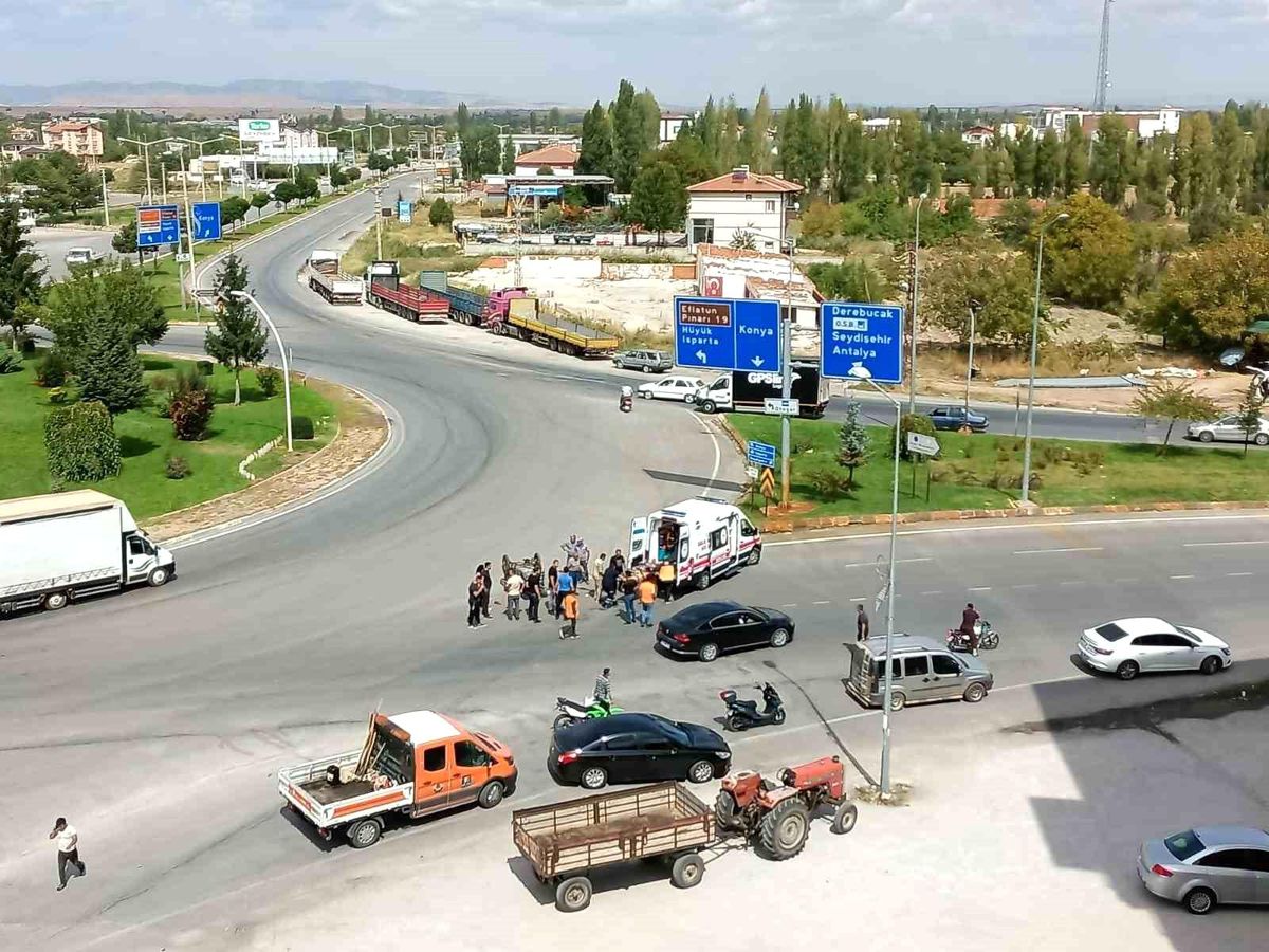 Beyşehir\'de Motosiklet Kazası: 1 Ölü
