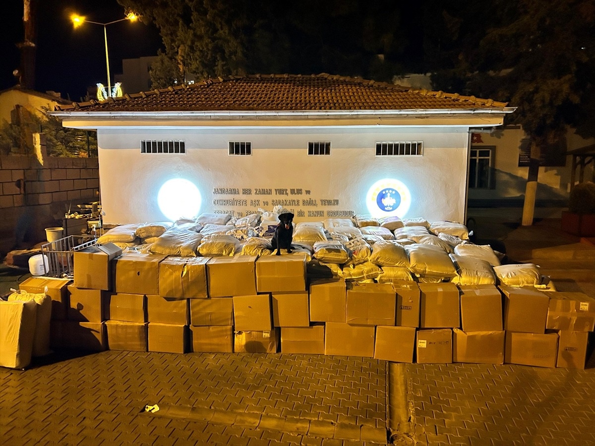 Gaziantep\'te 11 Ton Kaçak Tütün Ele Geçirildi
