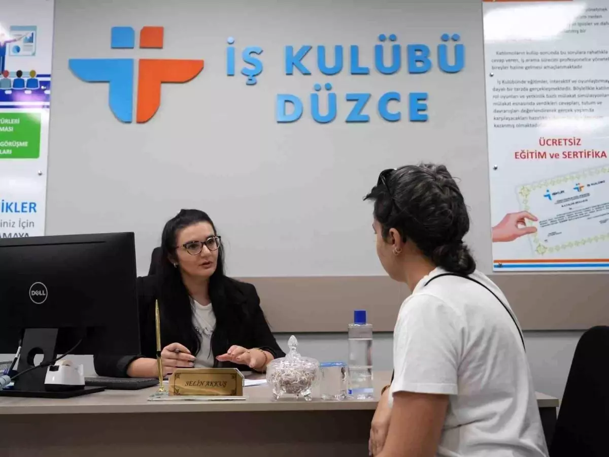 Düzce İş Kulübü, 6.950 Kişiyi İşe Yerleştirdi