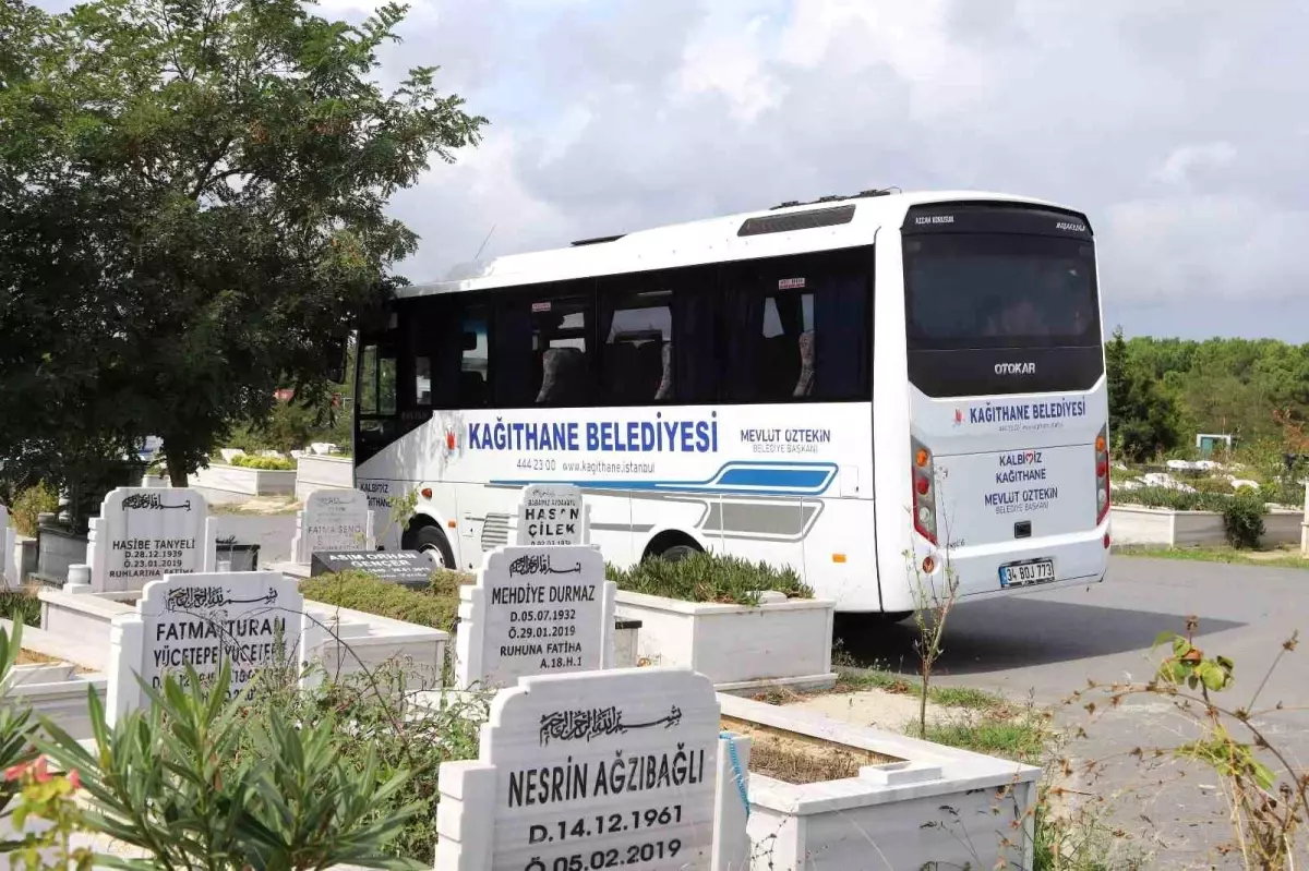 Kağıthane Belediyesi\'nden Mezarlık Ziyaretine Ulaşım Desteği