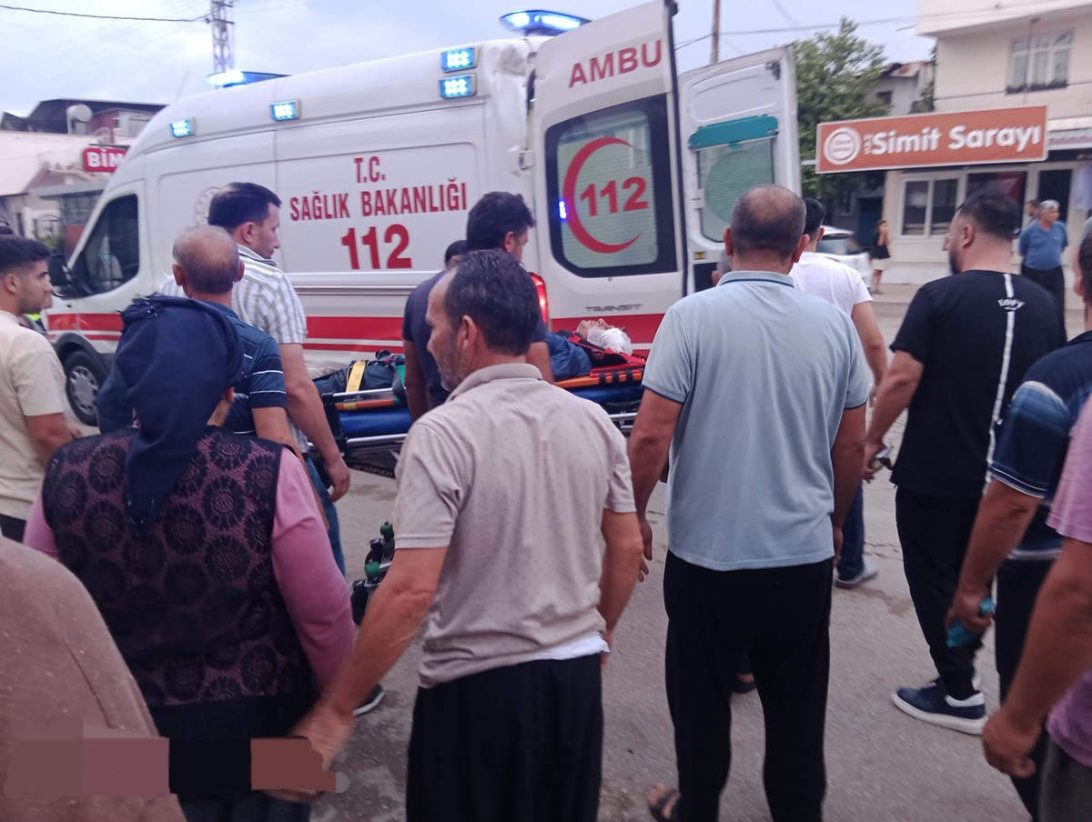 Kozan\'da Kamyonet Çarptı: 1 Yaralı
