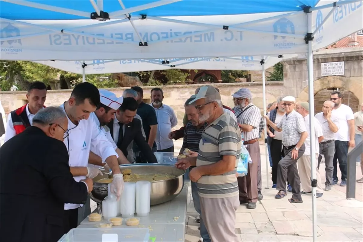 Amasya\'da Gaziler Günü Etkinlikleri: Helva İkramı Yapıldı