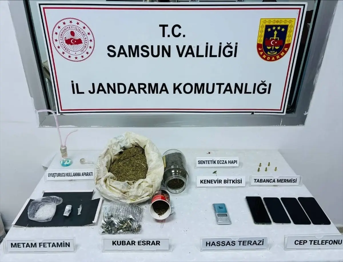 Samsun\'da Uyuşturucu Operasyonu: 1 Gözaltı