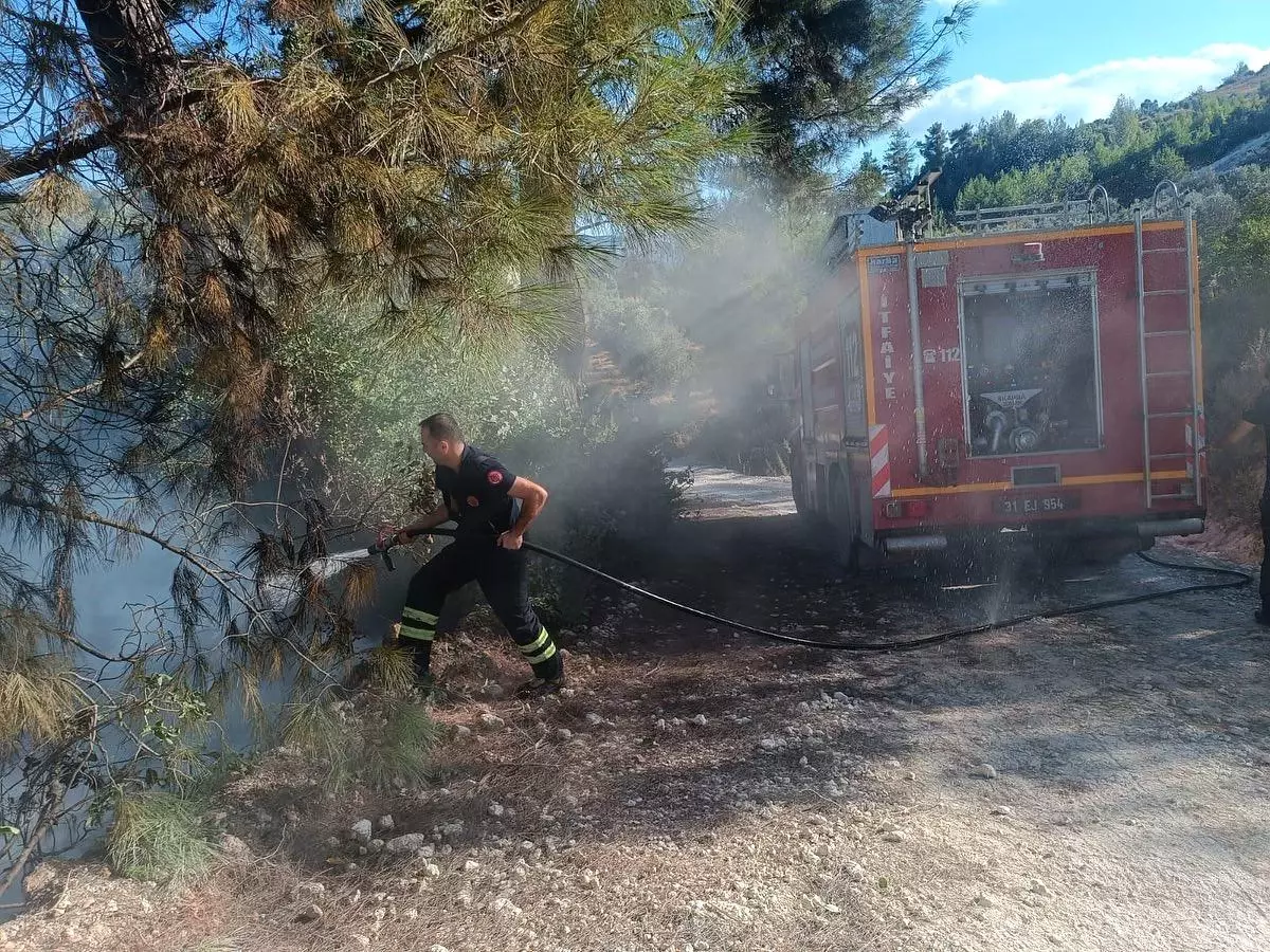 Hatay\'da örtü yangını söndürüldü