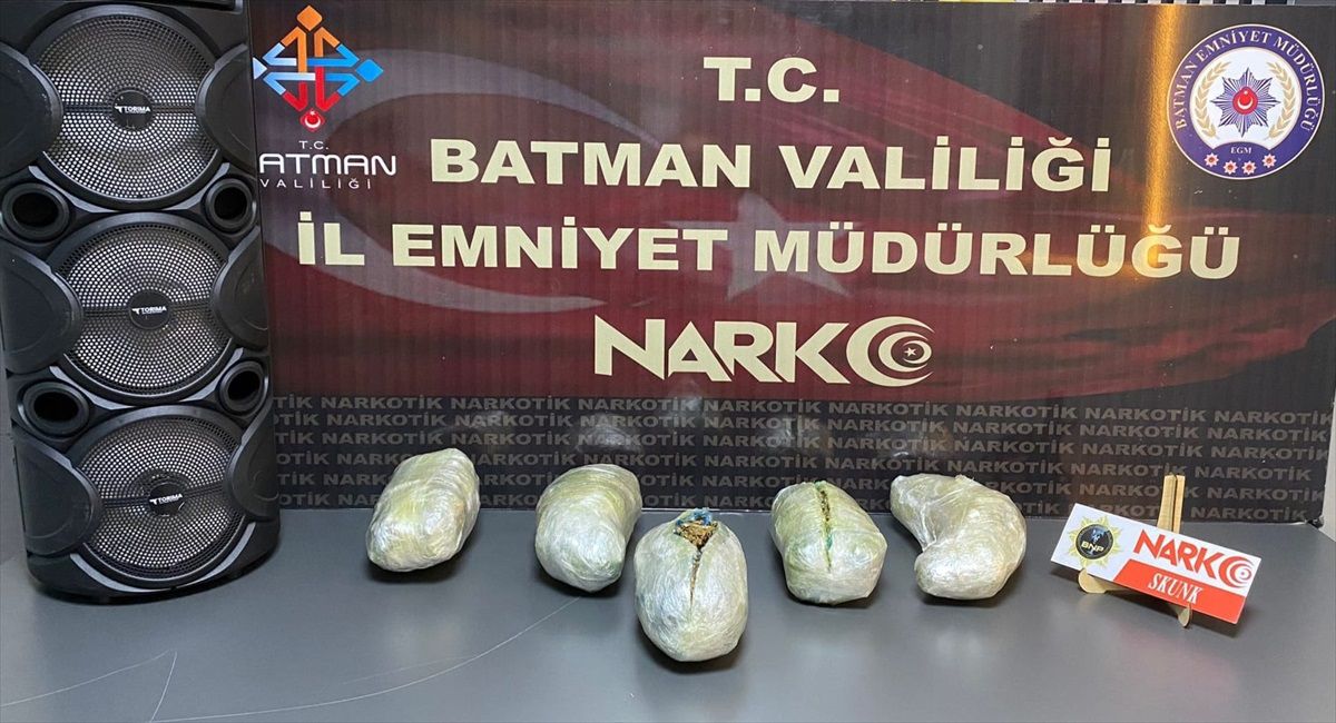Batman\'da Uyuşturucu Operasyonu: Bir Şüpheli Tutuklandı