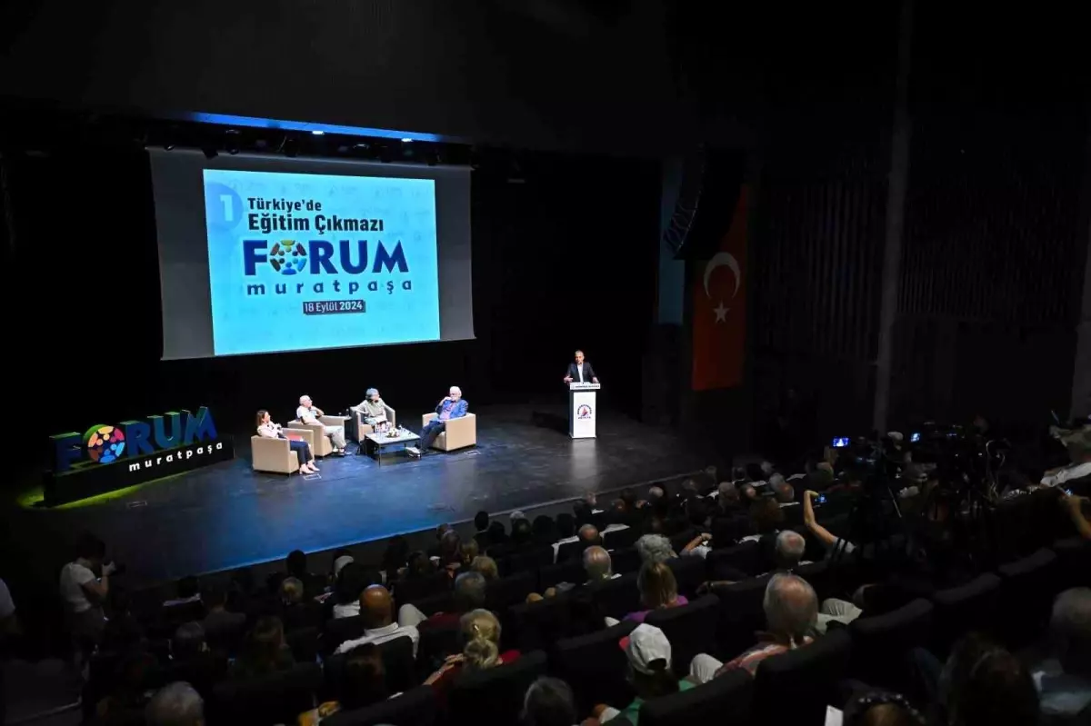 Eğitimde Derhal Reform Çağrısı: Forum Muratpaşa Sonuç Bildirgesi Yayınlandı