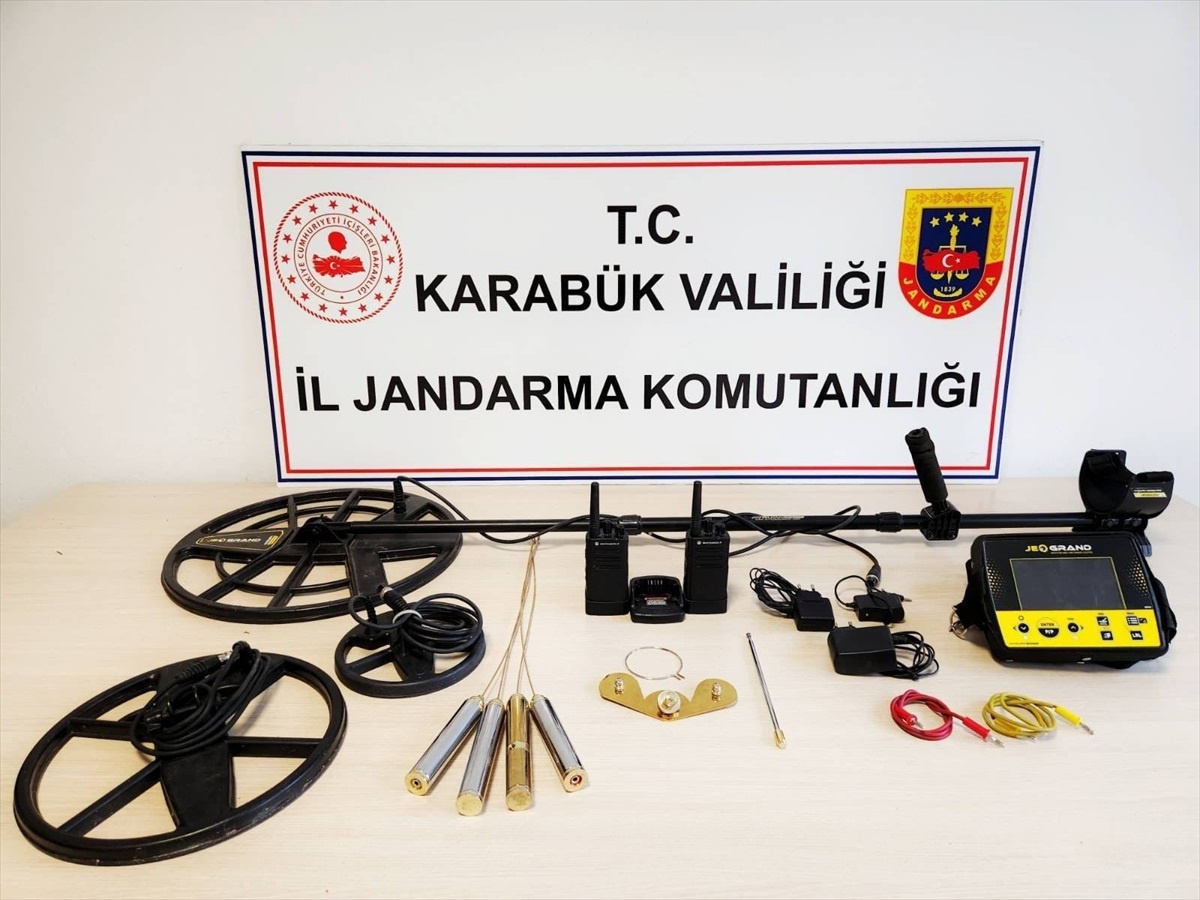 Kaçak Kazı Yapan 5 Şüpheli Gözaltına Alındı