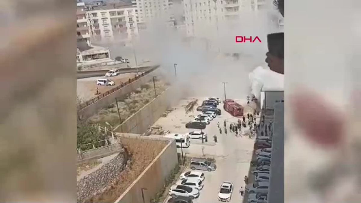Hastane Trafosunda Patlama ve Yangın