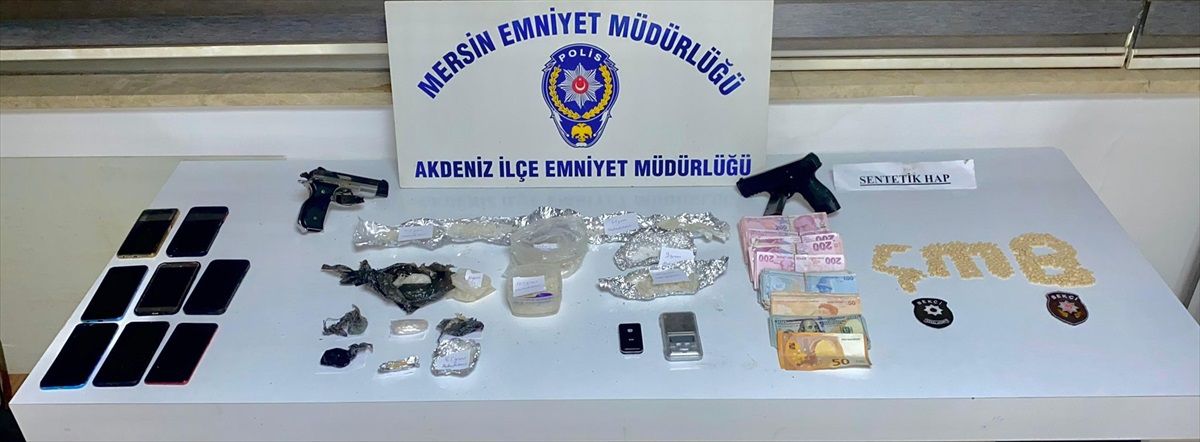 Mersin\'de 164 Şüpheli Gözaltına Alındı