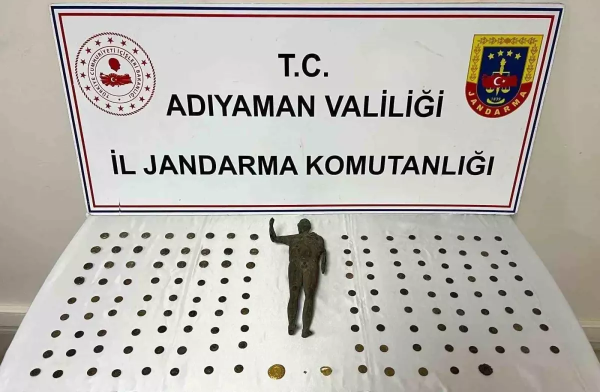 Adıyaman\'da Tarihi Eser Operasyonu