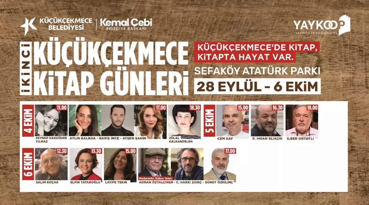 Küçükçekmece Kitap Günleri Başlıyor