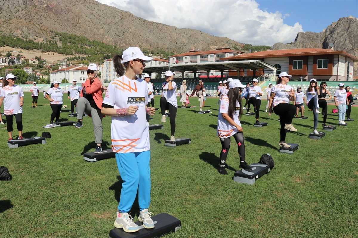 Amasya\'da Zumba ve Step Festivali