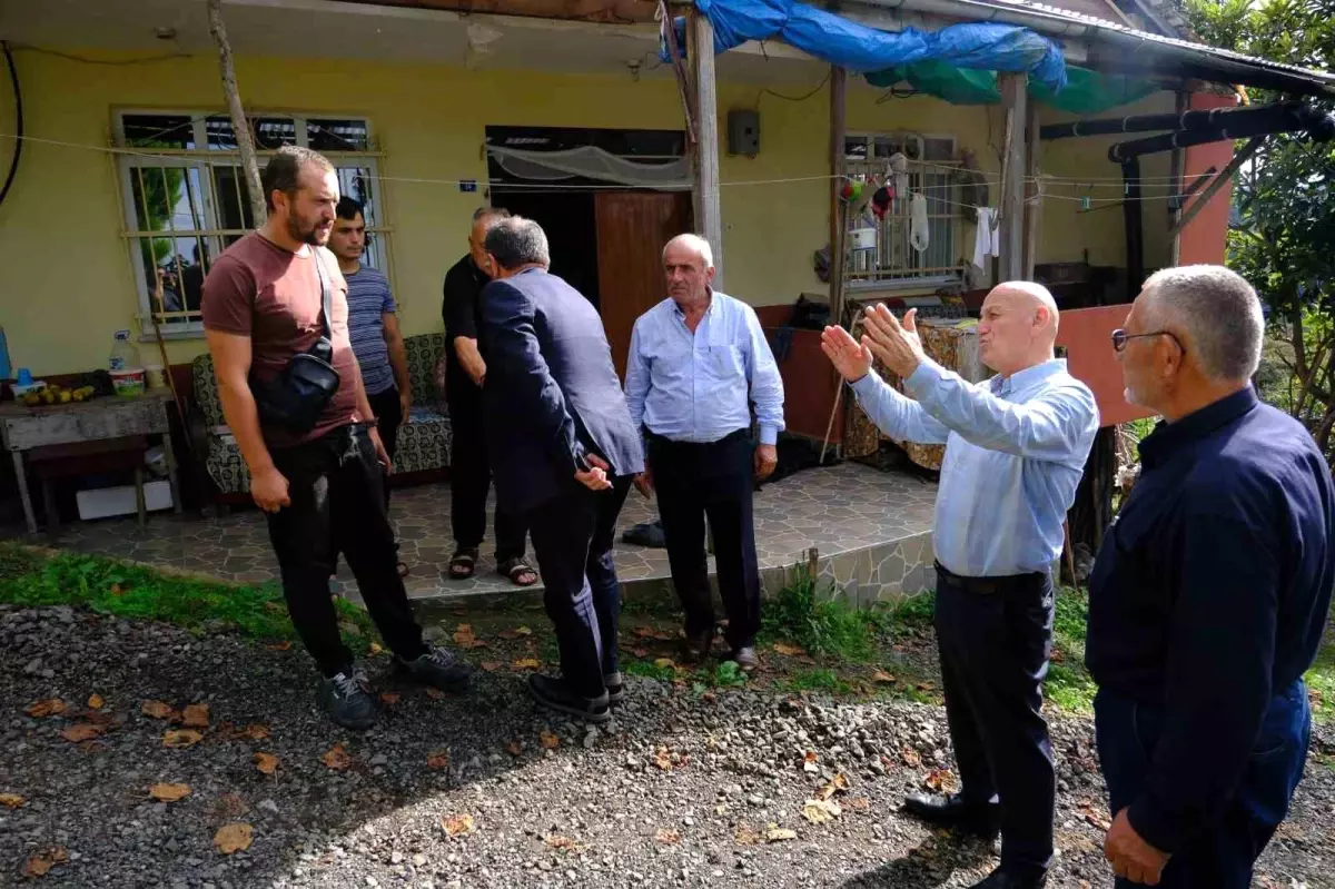 Terme Belediye Başkanı Gazilere Destek Söz Verdi