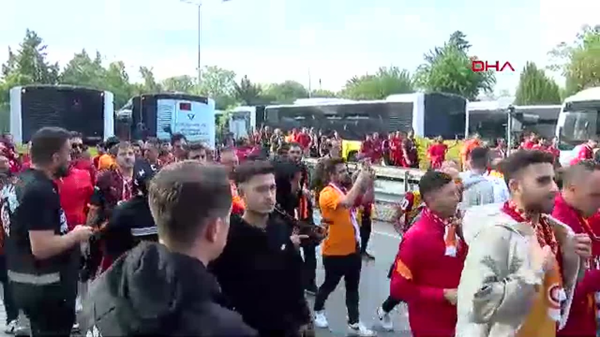 Galatasaray taraftarı Kadıköy\'de