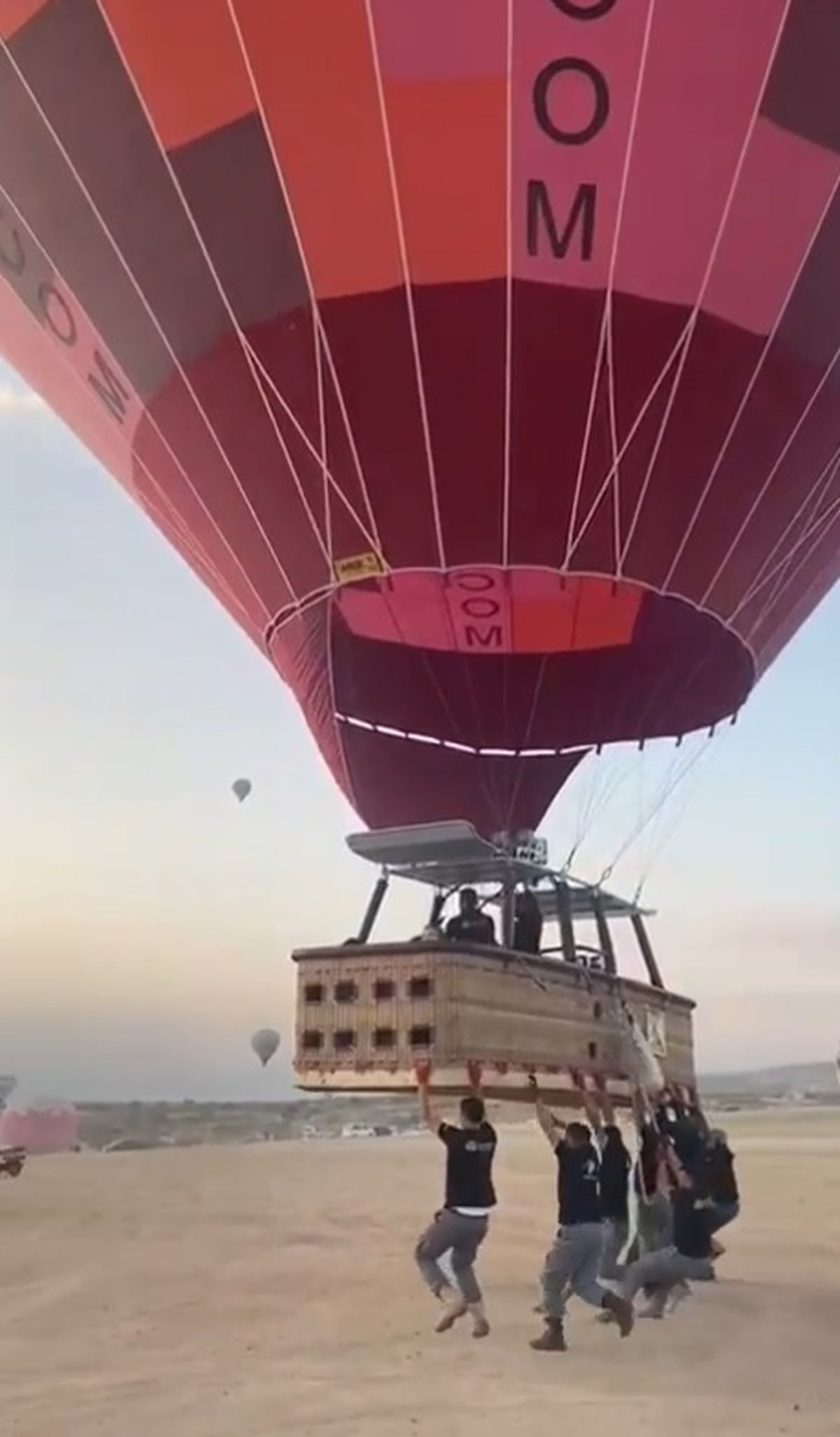 Kapadokya\'da Sıcak Hava Balonu Kazası