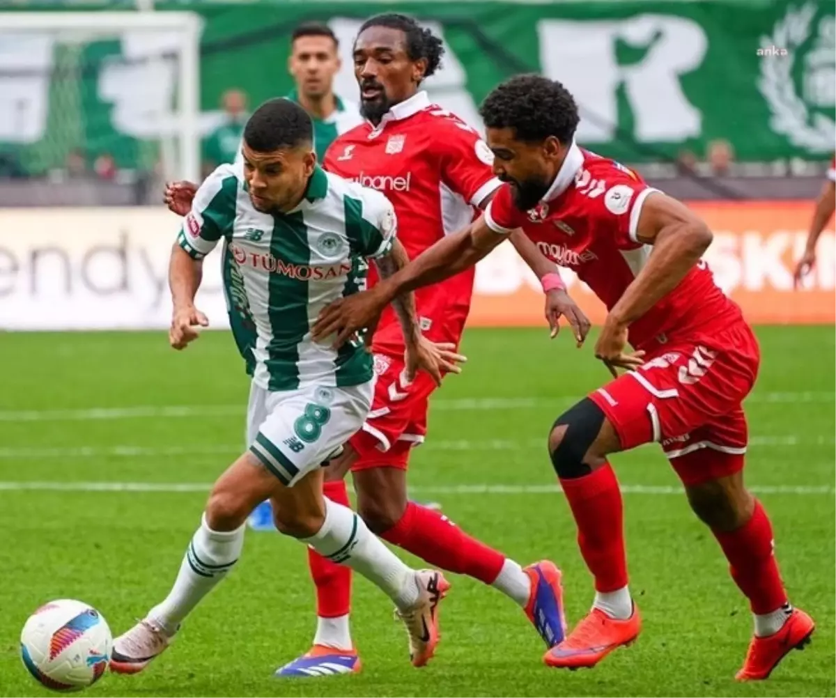 Konyaspor ve Sivasspor Berabere Kaldı