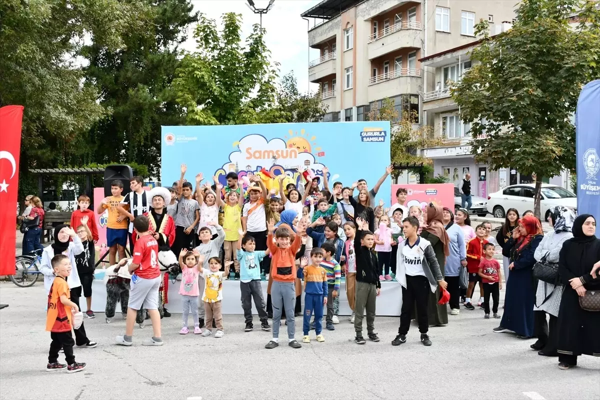 Ladik\'te Çocuk Şenliği Coşkuyla Gerçekleşti