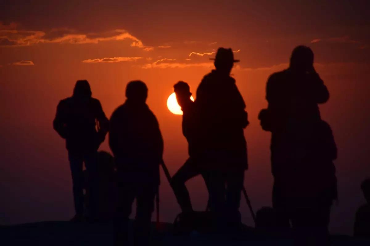 Nemrut Dağı\'na Turist Akını