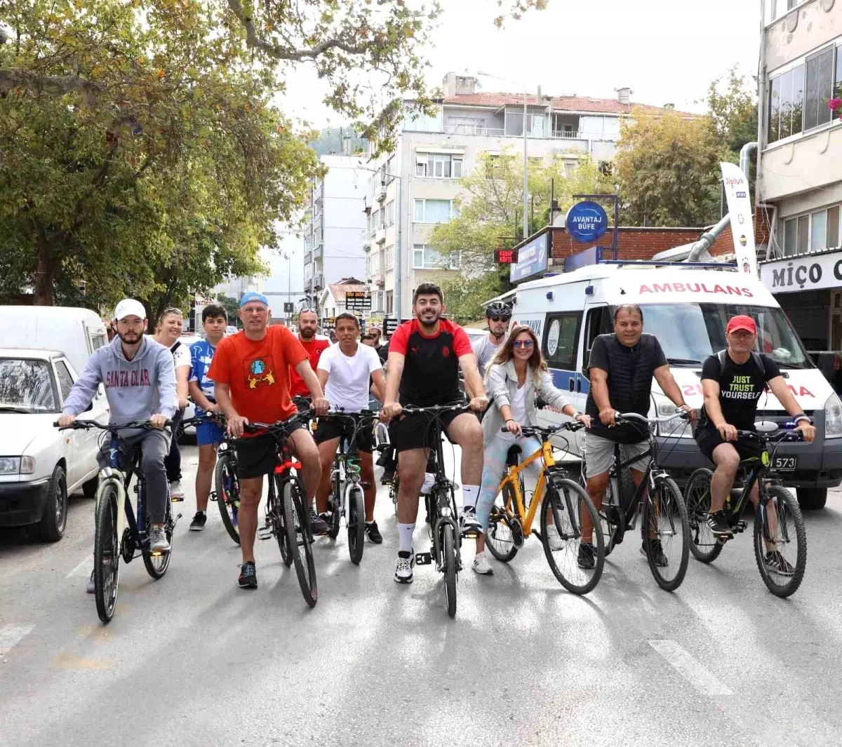 Mudanya Belediyesi Avrupa Hareketlilik Haftası\'nı Bisiklet Turlarıyla Kutladı