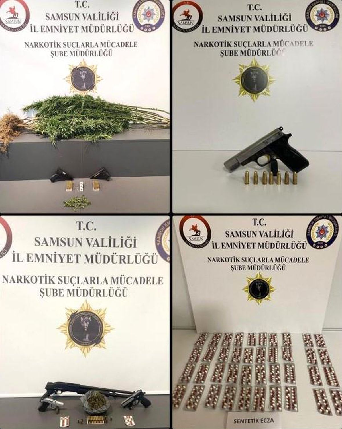 Samsun\'da Uyuşturucu Operasyonu: 10 Gözaltı
