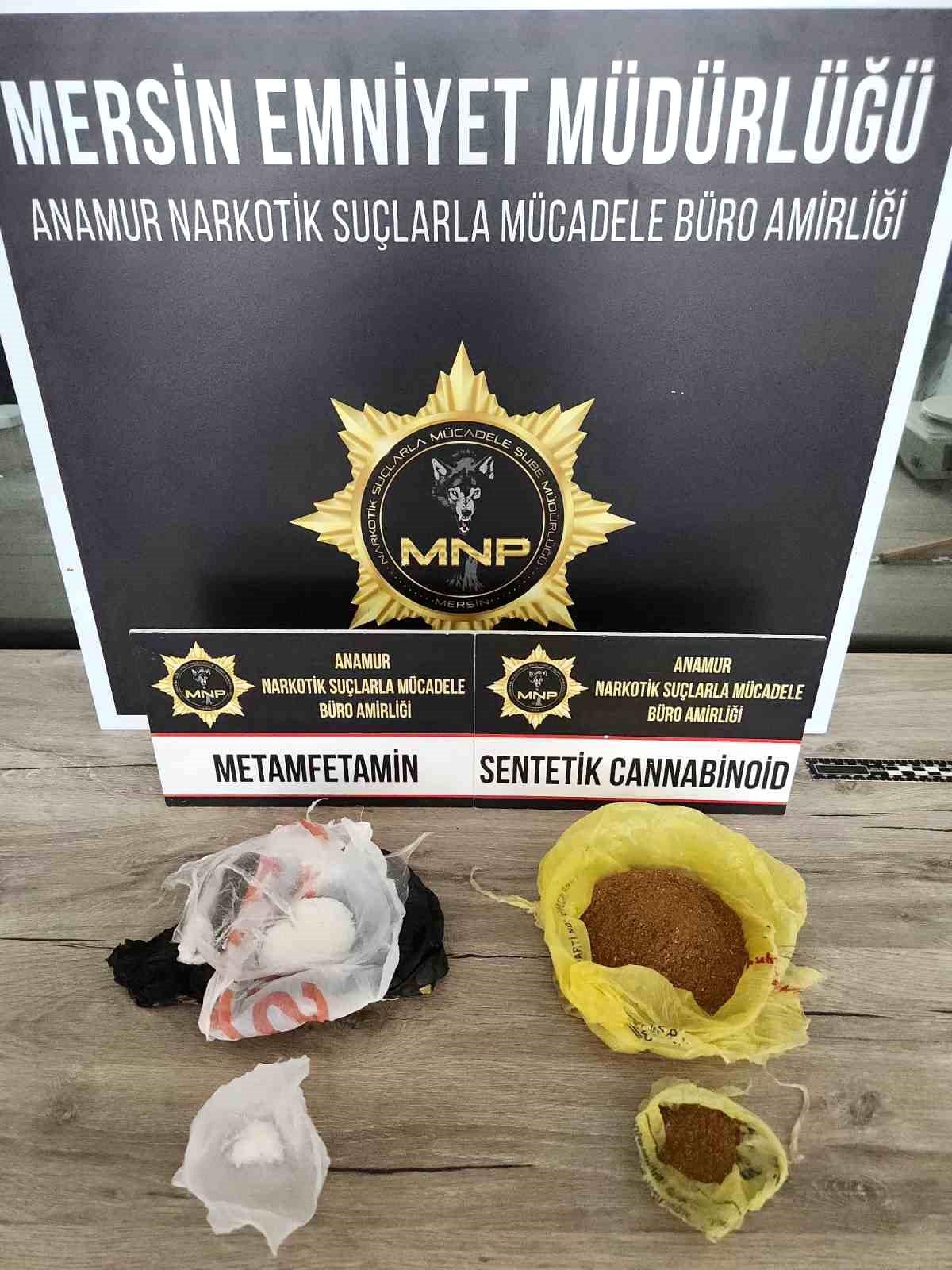 Mersin\'de Uyuşturucu Ticareti Şüphelisi Tutuklandı