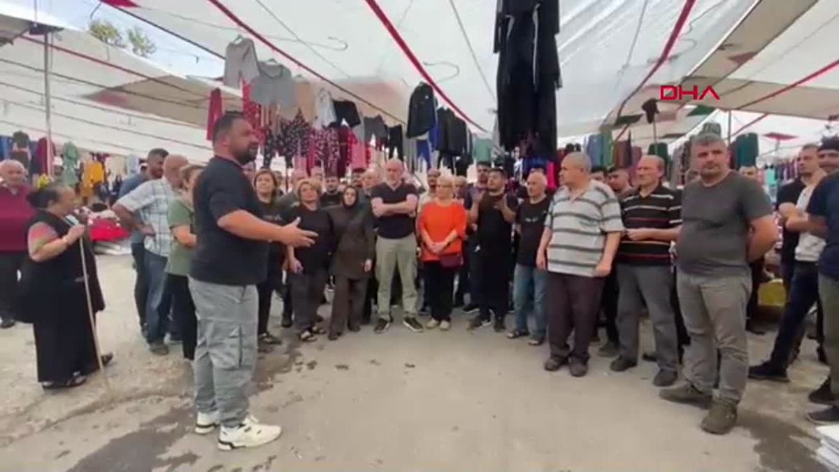 Pazarcılardan Eylem: Sosyete Pazarı İstemiyoruz