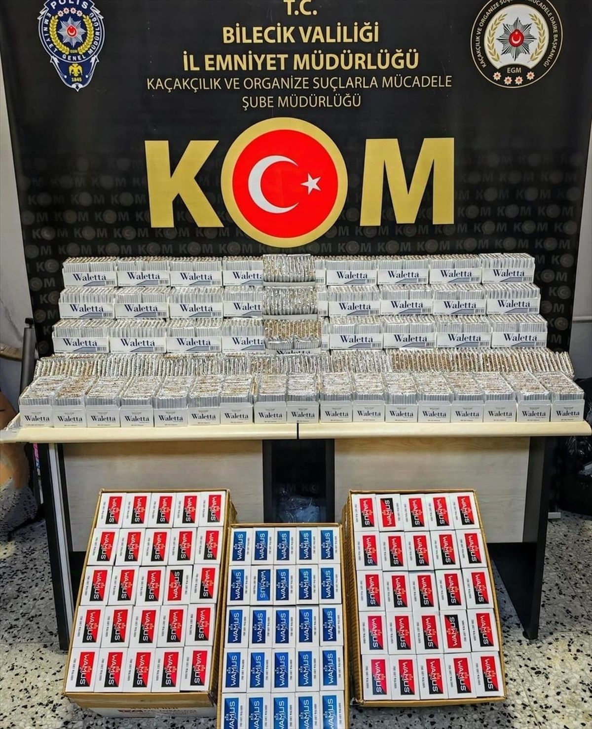 Bozüyük\'te 66 Bin Makarona El Konuldu