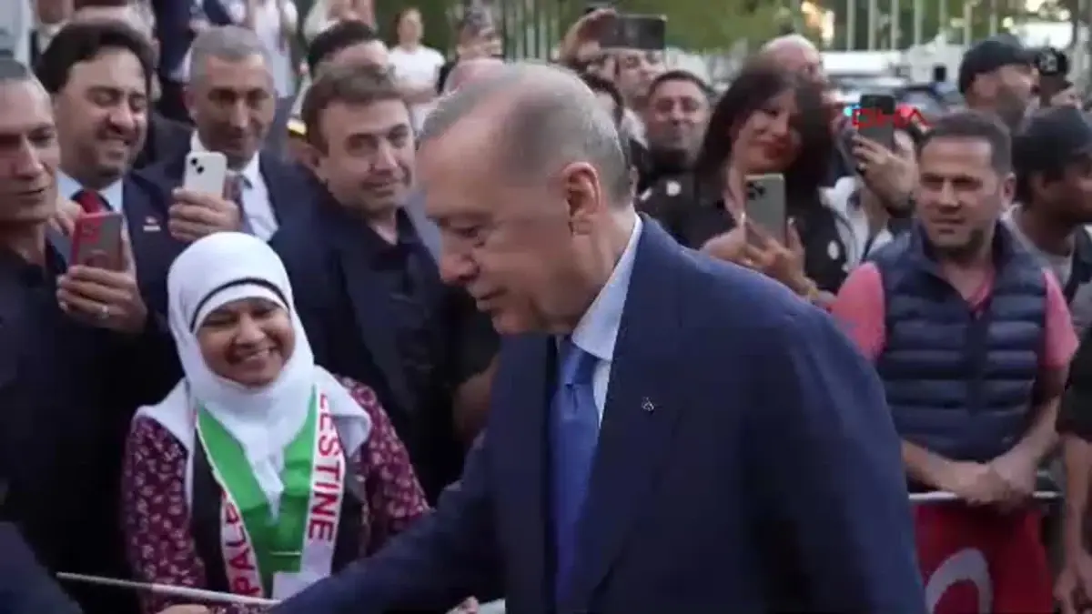 Cumhurbaşkanı Erdoğan, BM Genel Kurulu için ABD\'ye Geldi