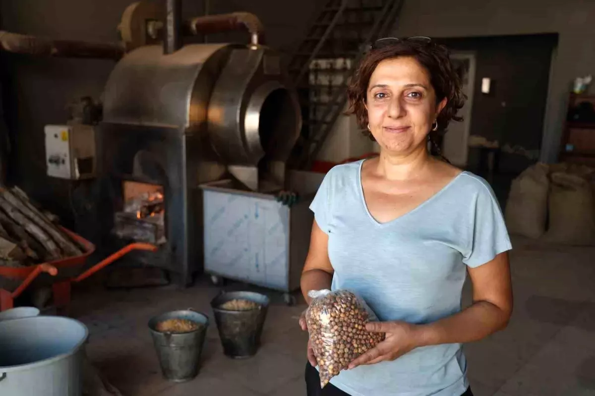 Depremzede Kadın, Leblebi Tesisi Yılından 70 Ton Üretim Hedefliyor