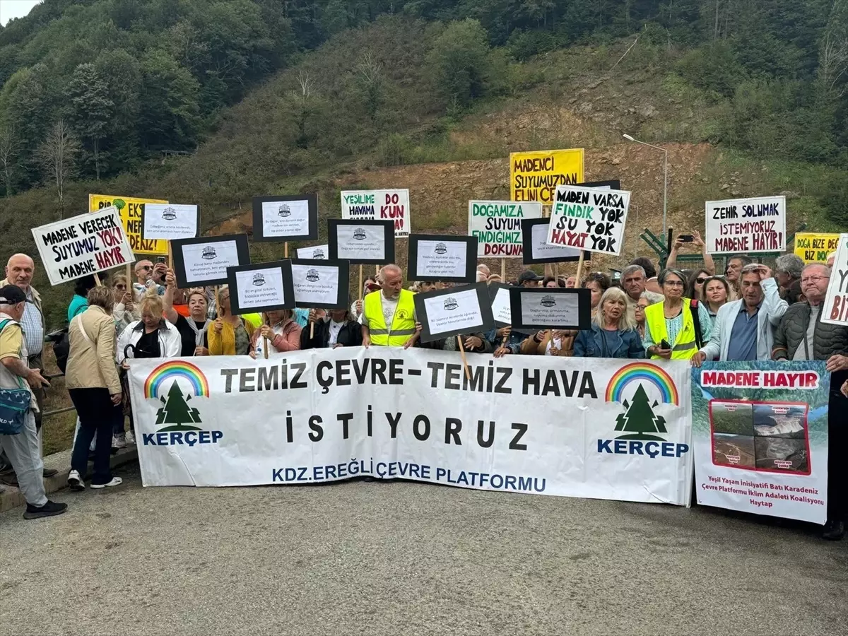 Maden Arama İzni Protestosu