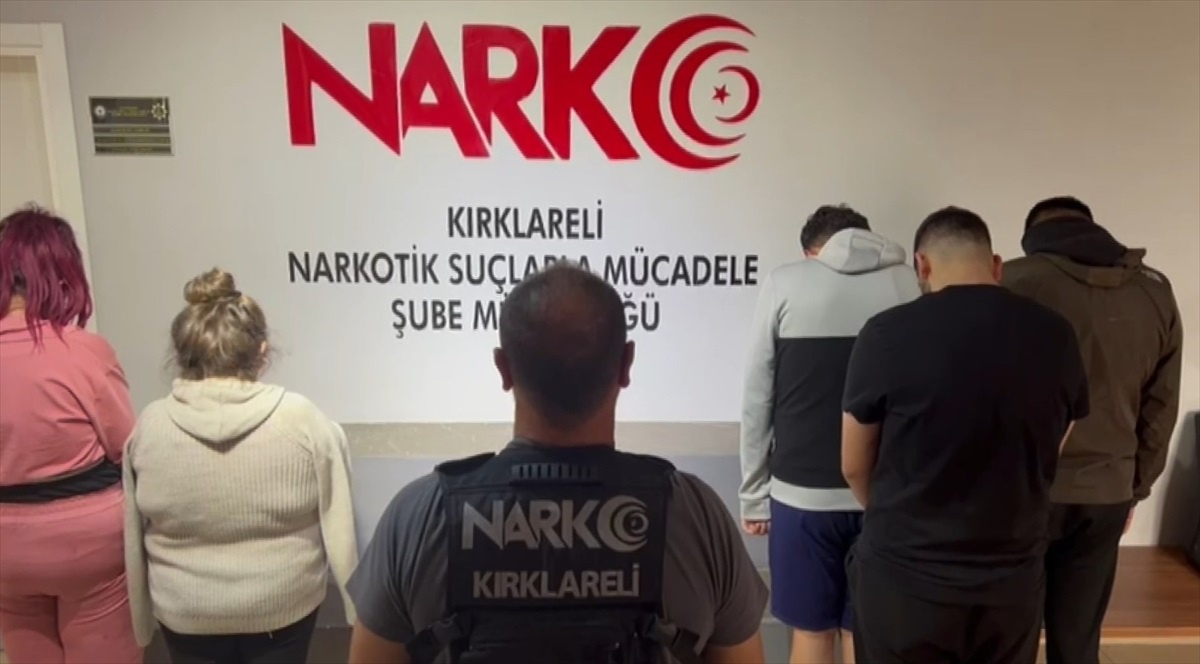 Kırklareli\'nde Uyuşturucu Operasyonu