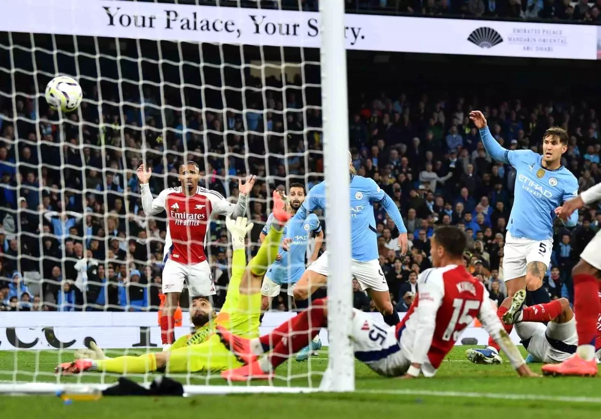 Manchester City - Arsenal: Dram etkileyici 2-2