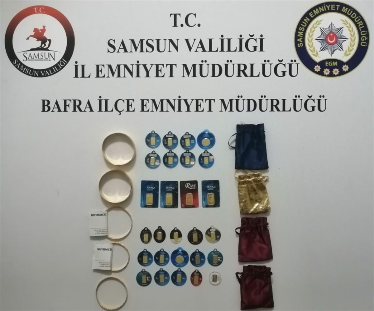 Bafra\'da Hırsızlık Zanlısı Yakalandı