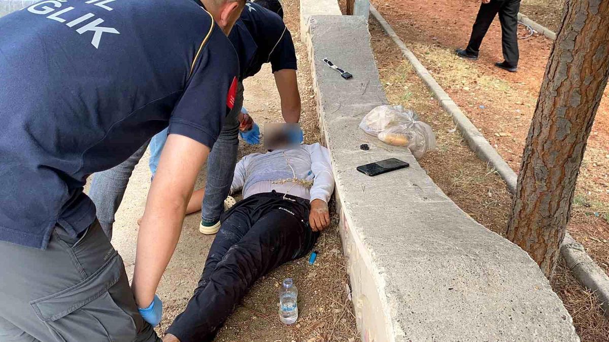 Adıyaman\'da Yerde Bulunan Şahıs Polisi Harekete Geçirdi