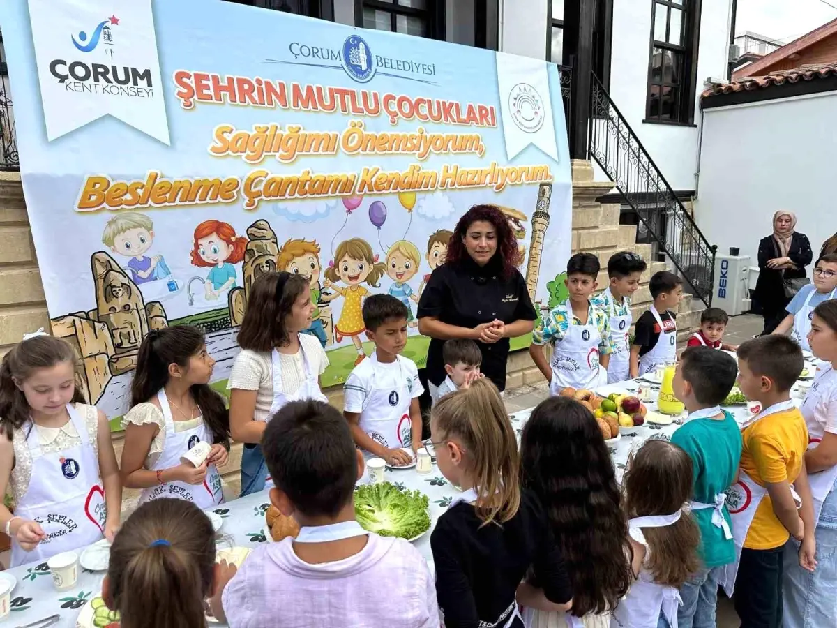 Çorum\'da Sağlıklı Beslenme Etkinliği Düzenlendi