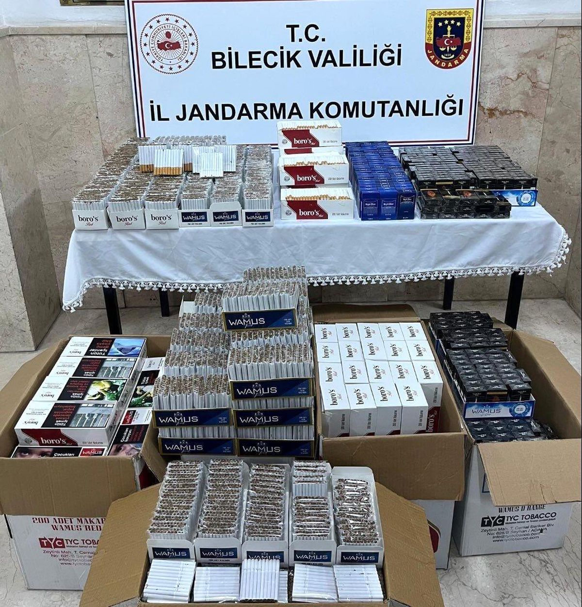 Bilecik\'te 53 Bin Dolu Makaron Ele Geçirildi