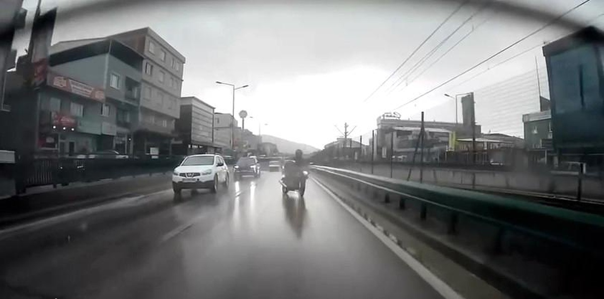 Bursa\'da Motosiklet Kazası