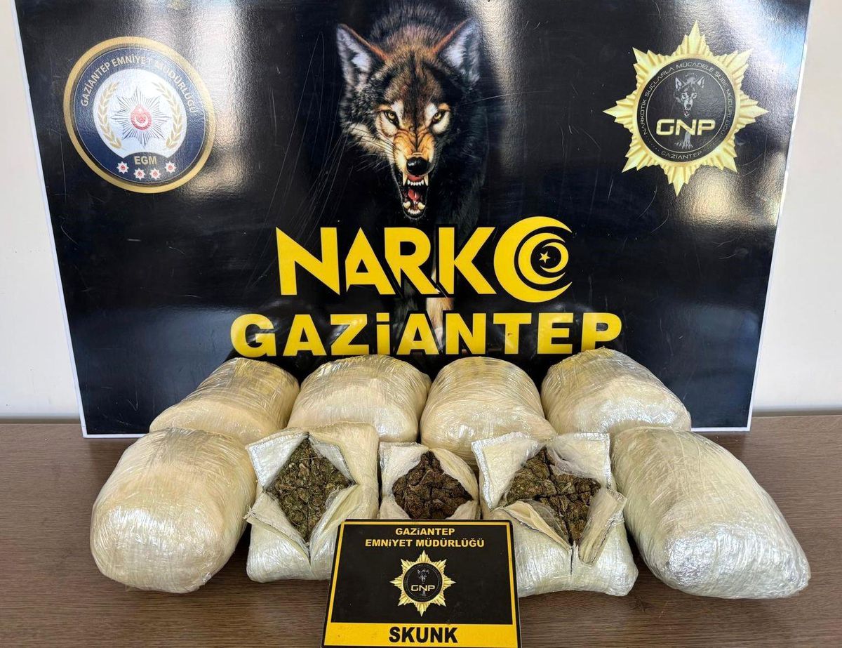 Gaziantep\'te Uyuşturucu Operasyonu